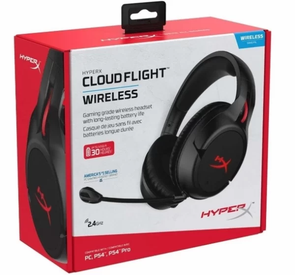 Auricular Gamer Hyperx Cloud Flight Wireless - Imagen 2