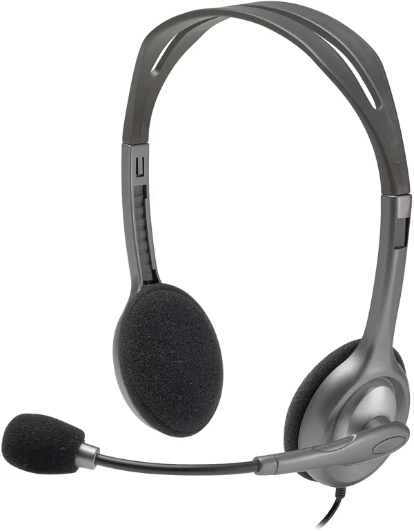 Auricular Logitech C/Microfono H111 Black  Jack 3.5