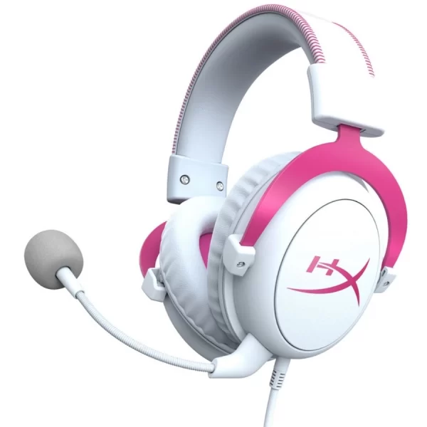 Auricular Gamer Hyperx Cloud Ii White Pink 7.1