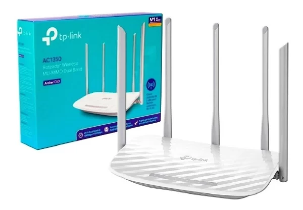 Router 4P Tp-Link Archer C60 Ac1350 Dual Band