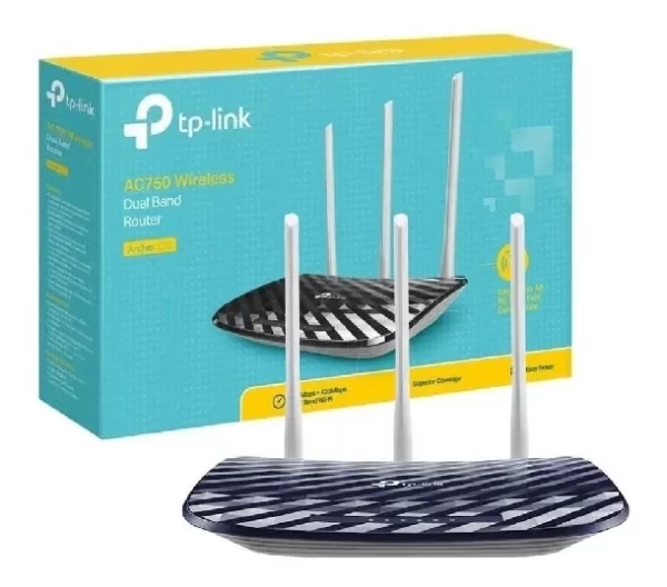 Router 4P Tp-Link Archer C20 Ac750 Dual Band