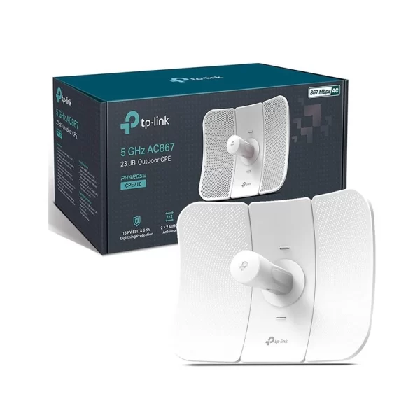 Cpe Tp-Link Cpe710 300Mbps 5Ghz 23Dbi Exterior