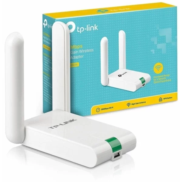 Red Wireless Usb Tp-Link Tl-Wn822N - 300Mbps Mimo De Alta Ga