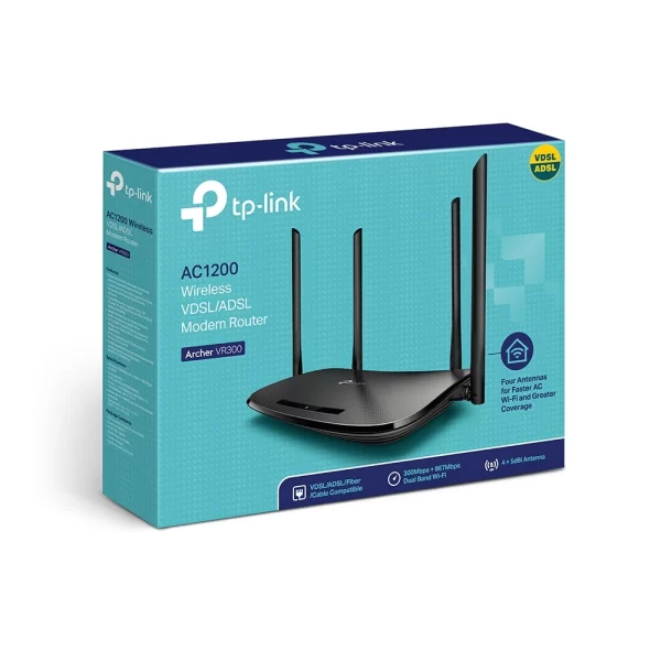 Archer Vr300 Modrouwi Adsl/Vdsl Ac1200 (1942) - Imagen 2