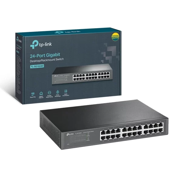 Tp-Link Switch 24 10/100/1000 Desktop