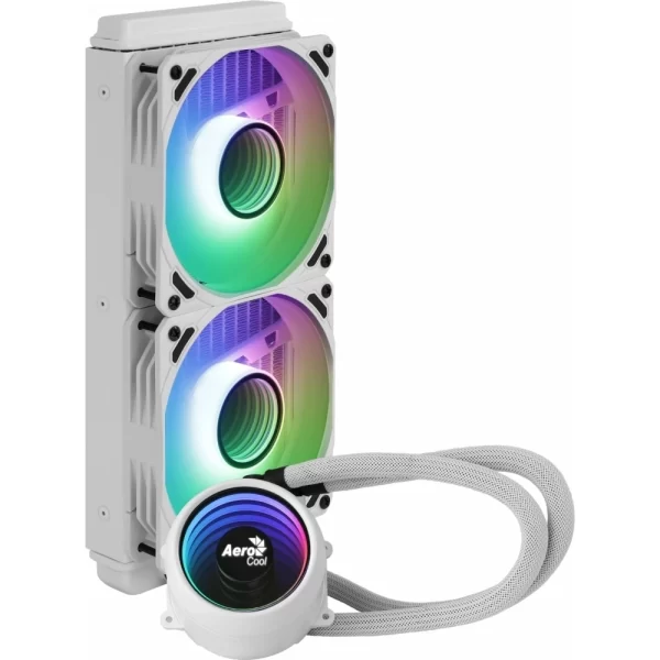 Water Cooler Aerocool Mirage L240 White (Argb, Tdp 400W)
