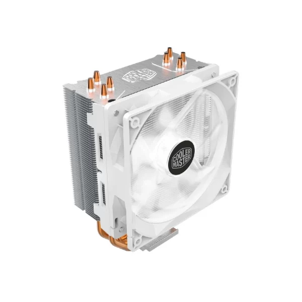 Cpu Cooler Coolermaster H410R Rgb White - Imagen 2
