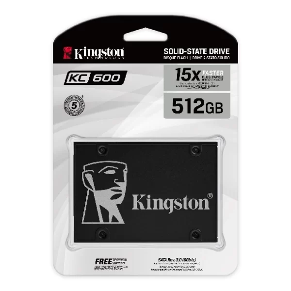 Disco Ssd 512Gb Kingston Kc600 Sata