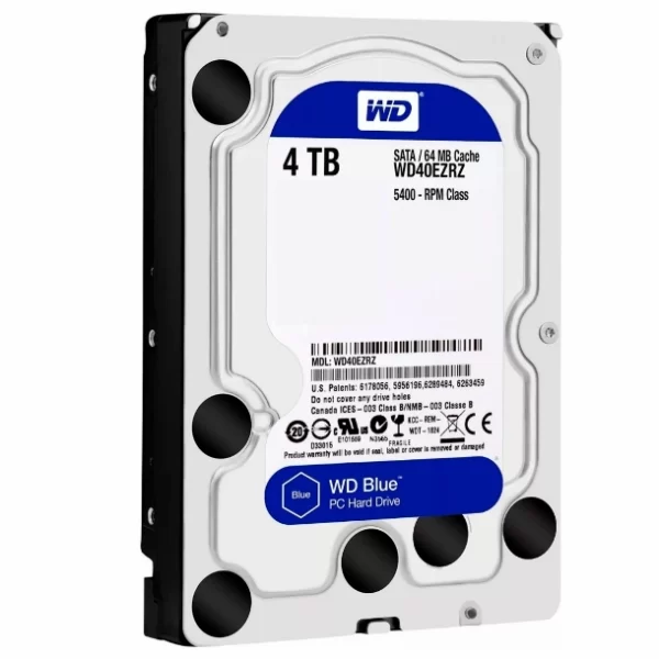 Disco Hdd 4Tb Western Digital Blue 3.5 5400 64Mb