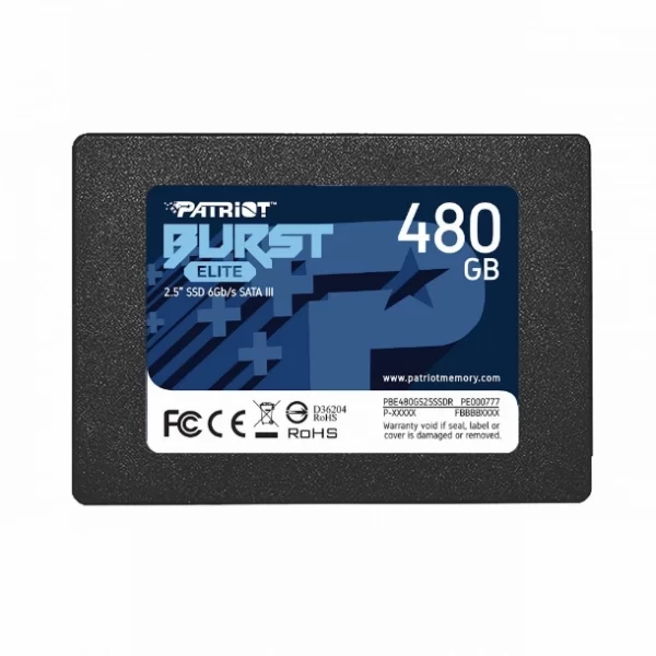 Disco Ssd 480Gb Patriot Burst Elite Solid Sata3