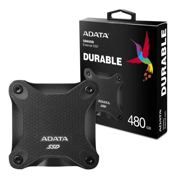 Disco Ssd Externo 480Gb Adata Sd600Q