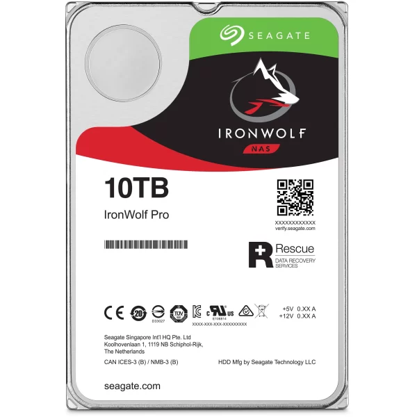 Disco Hdd 10Tb Seagate Ironwolf Sata3 7200Rpm