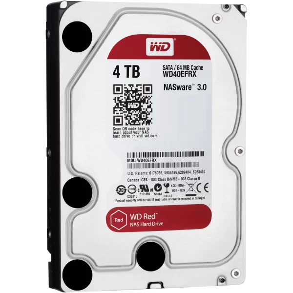 Hd Western Digital 4Tb Red Sata Iii 64Mb