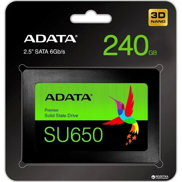 Disco Ssd 240Gb Adata Su650 2.5 Sata Iii