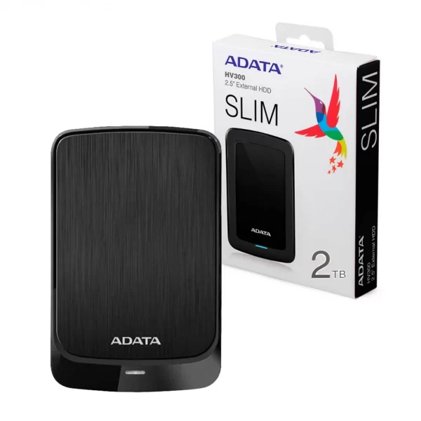 Disco Externo 2Tb Adata Hv320 3.1 Black