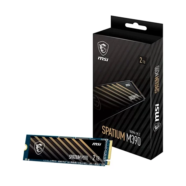 Disco Ssd M.2 2Tb Msi Spatium M390 Pcie Gen3X4  Nvme 1.4