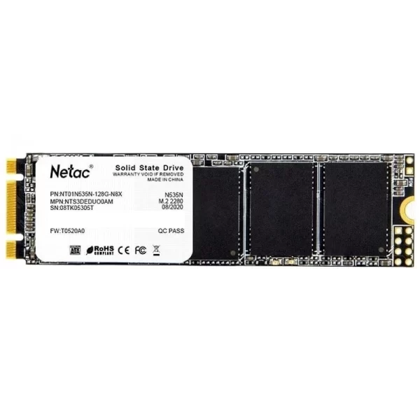 Disco Ssd M.2 128Gb Netac N535N 2280 Sataiii 3D Nand