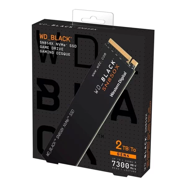 Disco Ssd Wd Black Sn850X 2Tb M2 Nvme 7300Mb Heatsink (Wds20