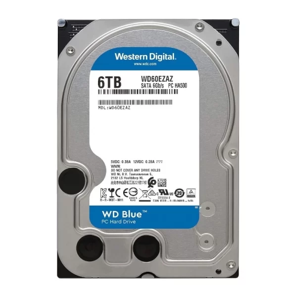 Disco Hdd 6Tb Western Digital Blue 3.5 5400 256Mb E
