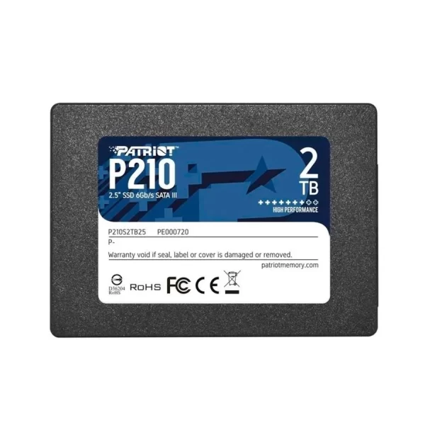 Disco Ssd 2Tb Patriot P210 Sata 2.5