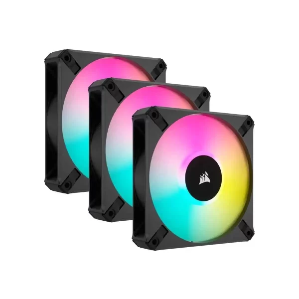 Fan Corsair Pwm Af120Mm Rgb Elite X3 Black