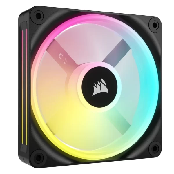 Fan Cooler Corsair Icue Link Qx120 Rgb 120Mm Magnetic Rgb Si - Imagen 2