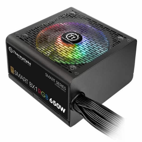 Fuente 650W Thermaltake Bx1 Rgb 80 Plus Bronze
