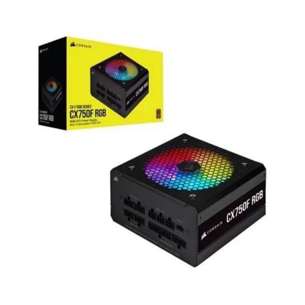 Fuente Corsair Cx750F 750W 80 Plis Bronze Fully Modular Rgb