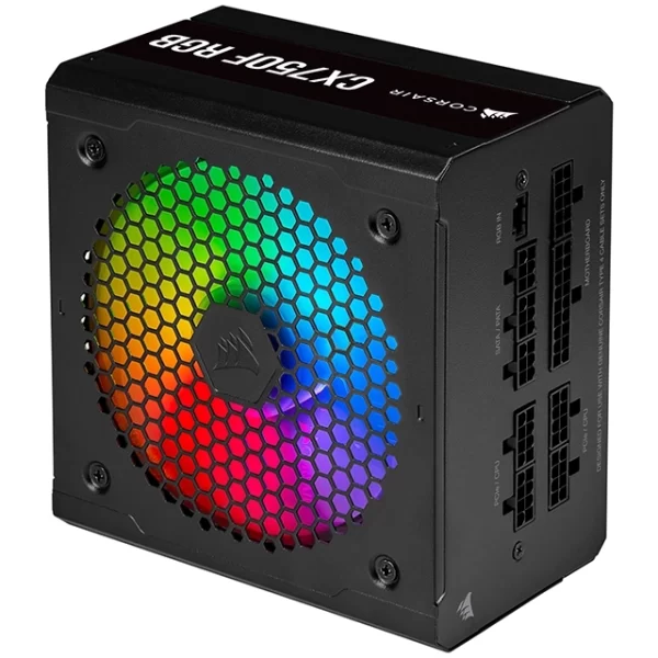 Fuente Corsair Cx750F 750W 80 Plis Bronze Fully Modular Rgb - Imagen 2