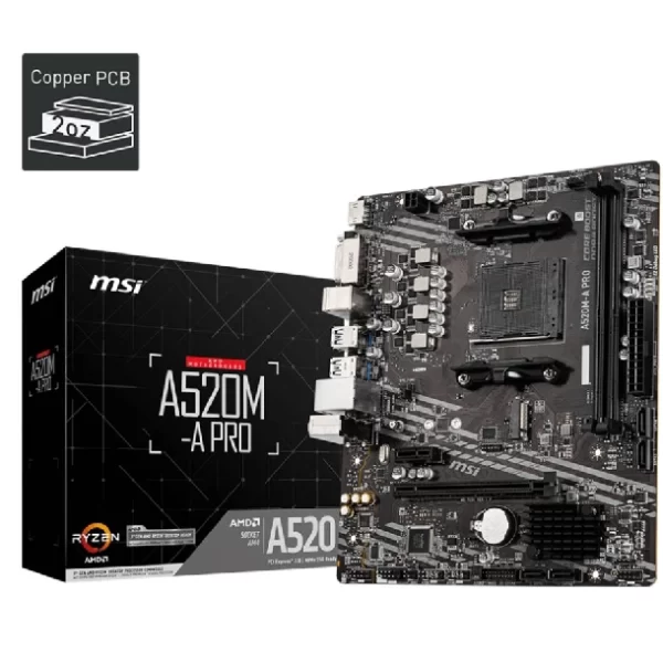 Mother Msi A520M-A Pro Ddr4 (Am4)