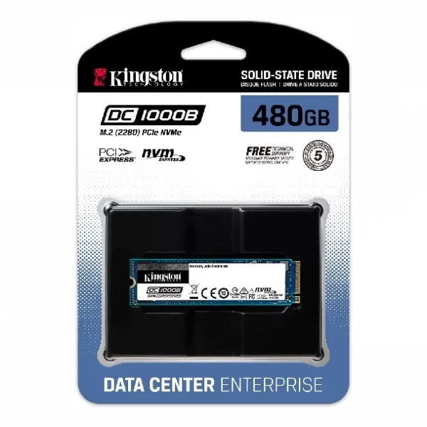 Disco Ssd M.2 480Gb Kingston Nvme Dc1000B - Imagen 2