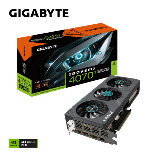 Placa de Video RTX 4070 Ti Super Gigabyte Eagle OC 16G GDDR6 - Imagen 2