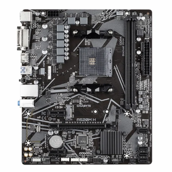 Mother Gigabyte A520M H (Am4) - Imagen 2
