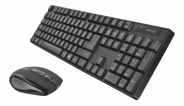 Teclado Y Mouse Trust Ximo Wireless Deskset Es
