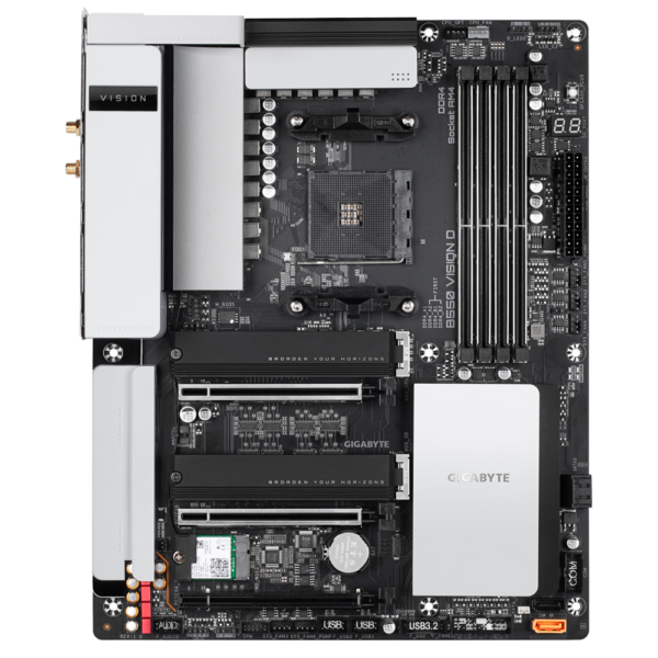Mother Gigabyte B550 Vision D (Am4) - Imagen 2