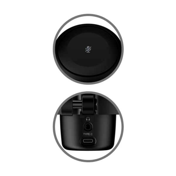 Microfono HyperX DuoCast USB RGB Black - Imagen 5