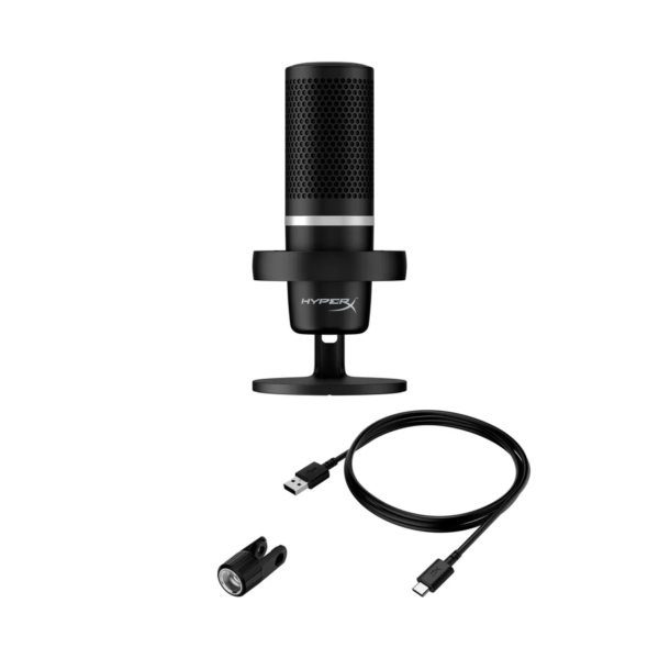 Microfono HyperX DuoCast USB RGB Black - Imagen 7