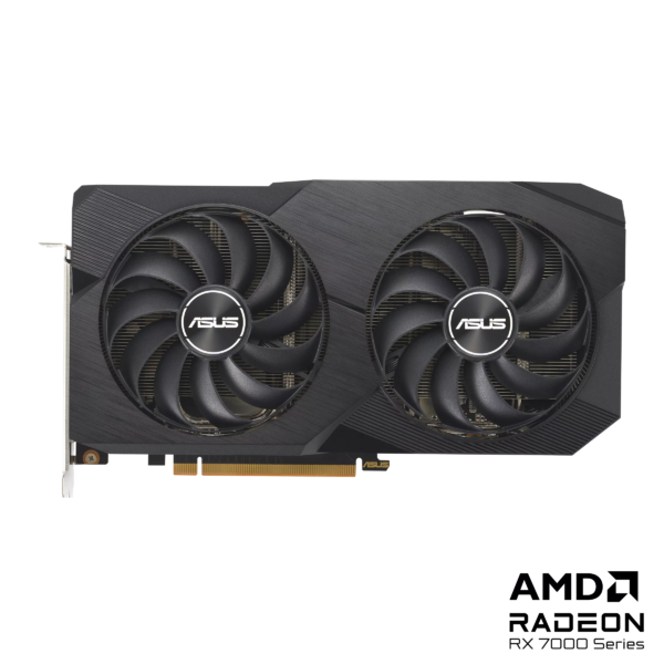 Placa De Video AMD Rx 7600 XT Asus Dual 8GB OC - Imagen 2