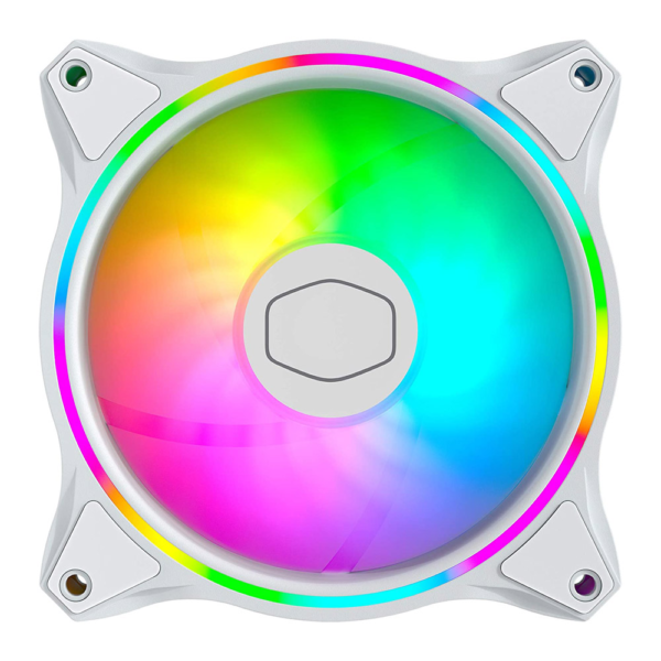 Fan Coolermaster Mf120 Halo White Ed. - Imagen 4