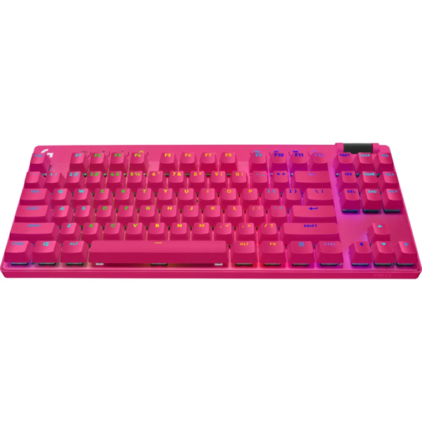 Teclado Logitech PRO X TKL Magenta Lightspeed 920-012154 - Imagen 2