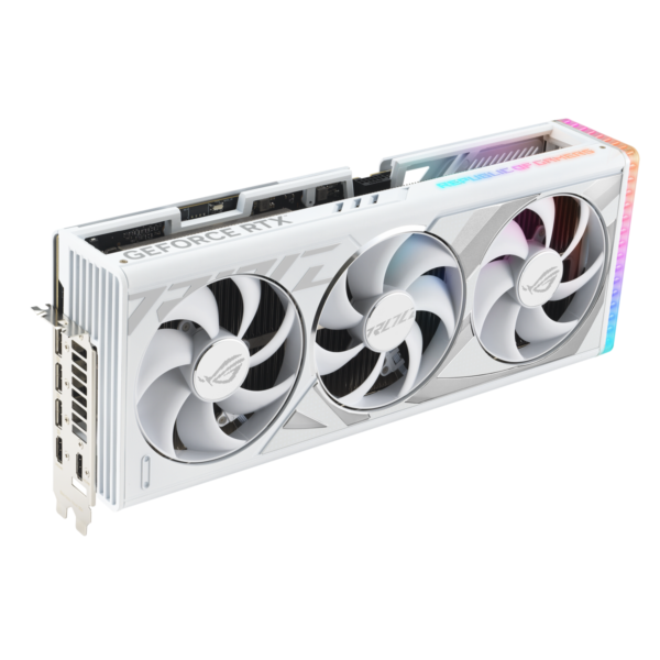 Placa De Video RTX 4090 Asus ROG Strix OC White 24GB - Imagen 2