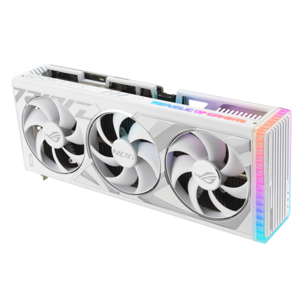 Placa De Video RTX 4090 Asus ROG Strix OC White 24GB - Imagen 11