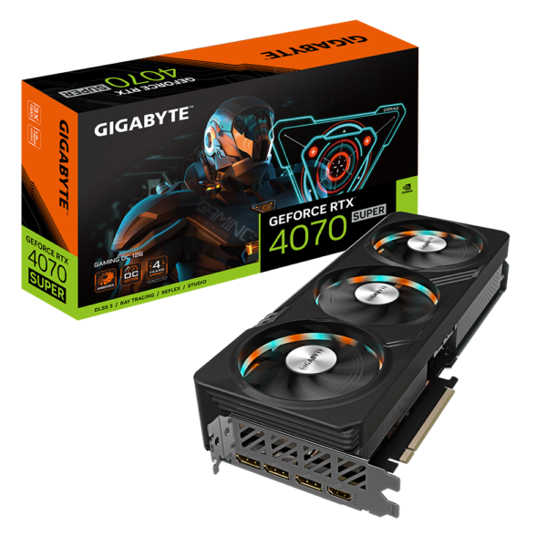 Placa de Video  RTX 4070 Super Gigabyte Gaming OC 12G GDDR6X - Imagen 5