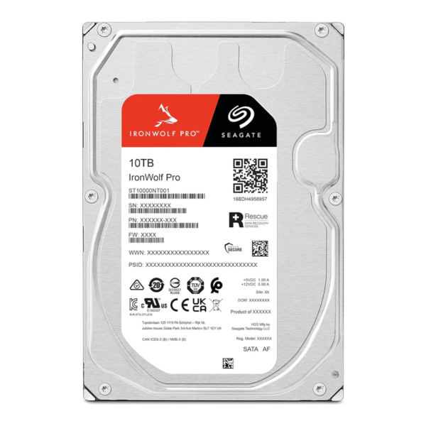 Disco Rigido 10 Tb Nas Seagate IronWolf Pro - Imagen 2
