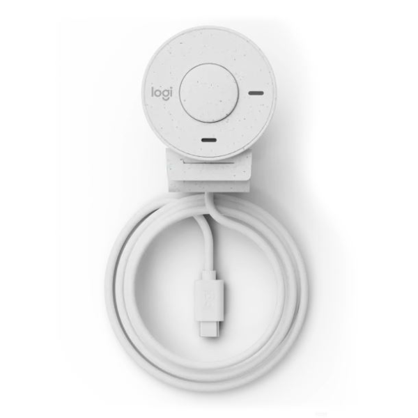 Web Cam Logitech Brio 300 White Full HD 960-001440 - Imagen 2