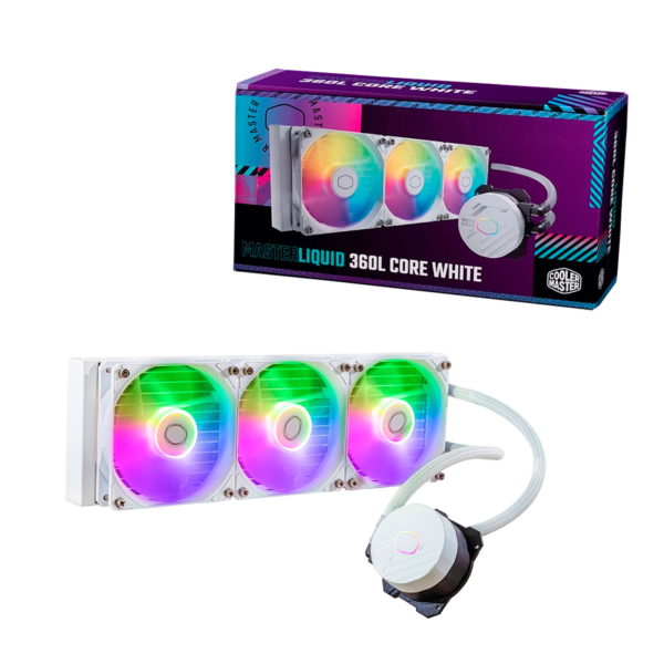 Water Cooler MASTERLIQUID 360L Core White - Imagen 2