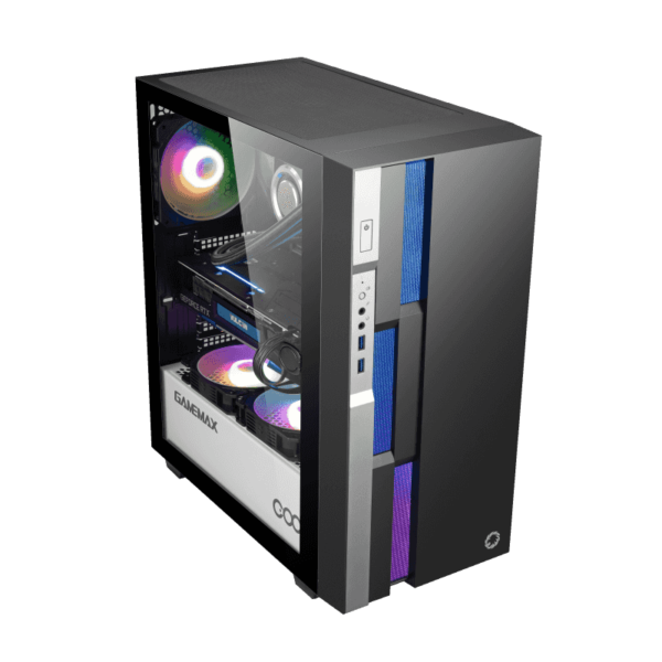 Gabinete Gamemax Brufen C3 bw - Imagen 2