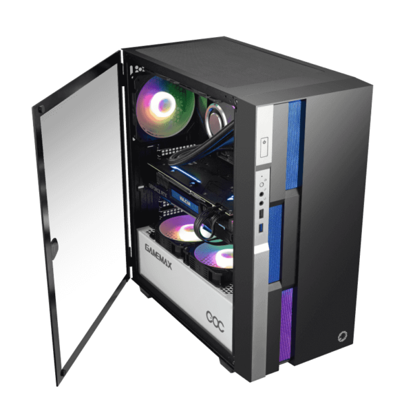 Gabinete Gamemax Brufen C3 bw - Imagen 3