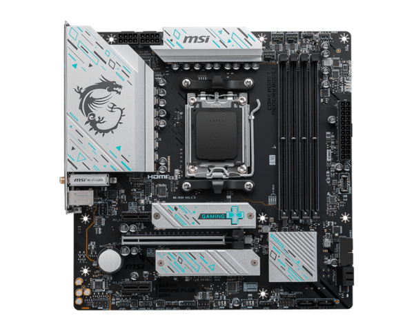 Mother Msi (Am5) B650M Gaming Plus Wifi Box M-Atx - Imagen 2