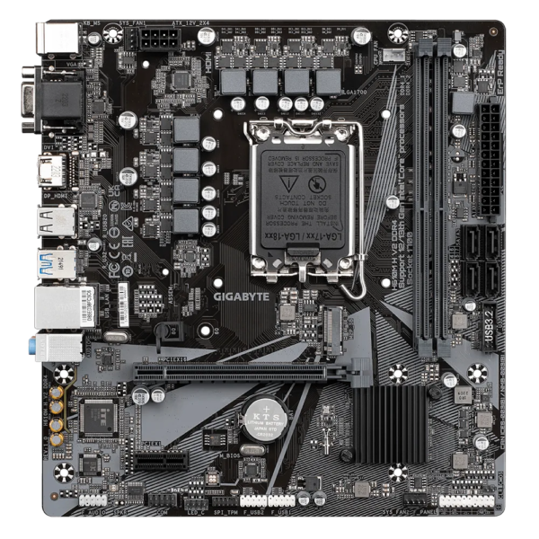 Mother Gigabyte (Lga1700) H610M H V2 Ddr4 1.0 - Imagen 2